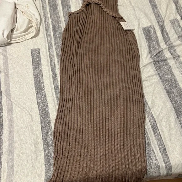 NWT jluxlabel MOCHA DRIFT AND DREAM BRAIDED MAXI DRESS - Picture 3 of 5